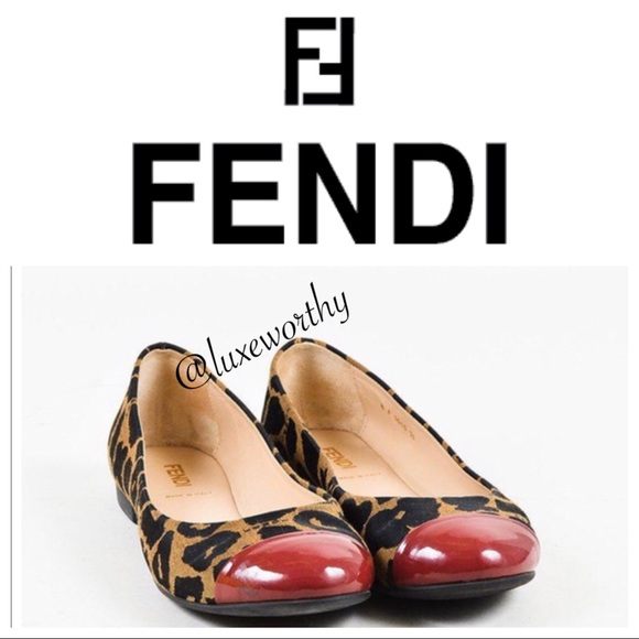 Fendi Ballerina Flats - Picture 1 of 5